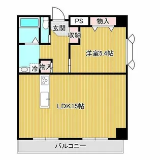 モア・ルミエール【1階】の間取り