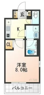 兵庫県宝塚市平井5丁目【マンション】の間取り