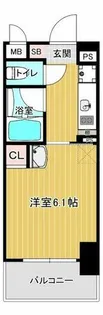 ディアコート八木【412号室】の間取り