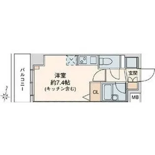 RIDGE堀田【10階】の間取り