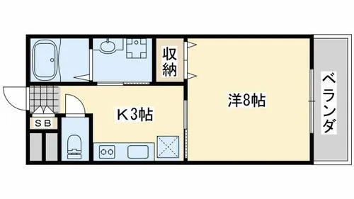 TABIYADO SENNAN【2階】の間取り