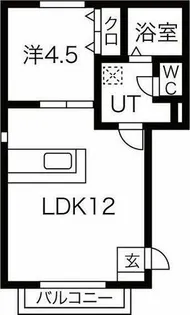リバーサイド花長B棟【2階】の間取り