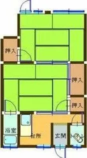 シャトレコートⅤ【10C号室】の間取り