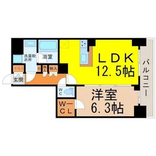 アデグランツ上前津【8階】の間取り