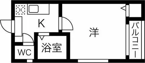 コンフォート吹上【1階】の間取り