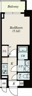 S-RESIDENCE志賀本通North【2階】の間取り