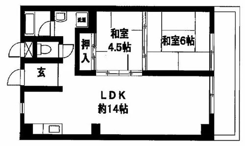 クレアトーレ姫路駅前【4階】の間取り