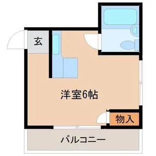 サンパレス21東園田2【3階】の間取り