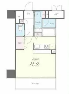 カルムクレール2.5.8【9階】の間取り