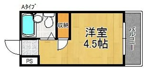 エンブレム トキワ【1階】の間取り