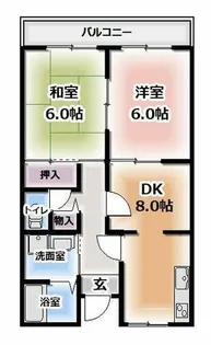 メゾンさくら【3階】の間取り