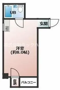 ロワール八坂【3階】の間取り