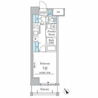 ジオステージ本山【8階】の間取り