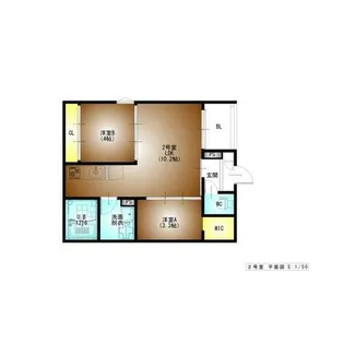 REGALEST東枇杷島【2階】の間取り