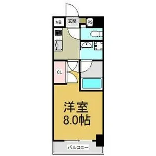 RAFFLE OZONE【706号室】の間取り