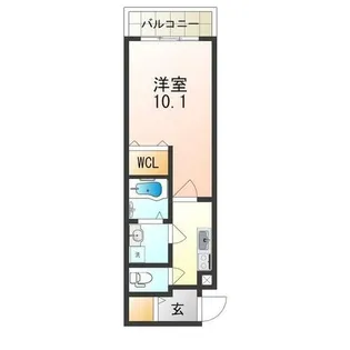 フジパレス堺香ヶ丘サウス【1階】の間取り