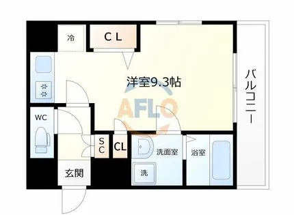 ジュネーゼグラン福島Noda【3階】の間取り