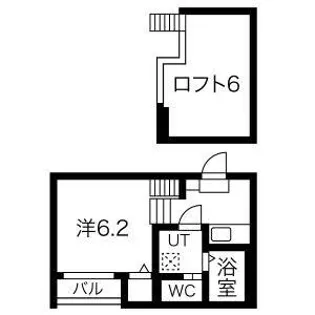 Cathbharr 車道【1階】の間取り