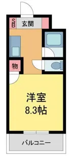 Royale離宮西宮【210号室】の間取り