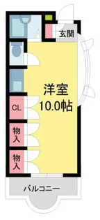 レジデンスドール【5階】の間取り