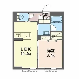 加西市北条町横尾(ドゥエラ)【1階】の間取り