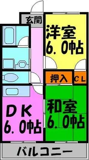 ベストマンションしお川【103号室】の間取り