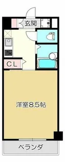 ロータリーマンション長田東【7階】の間取り