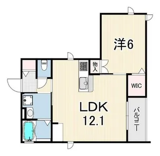 ラ リュール【2階】の間取り