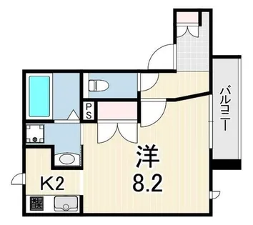ARGO ASHIYA【3階】の間取り