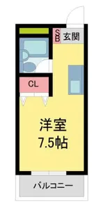 ハイツコメット【203号室】の間取り