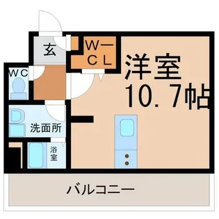 ヴィアロ千種スクエア【6階】の間取り