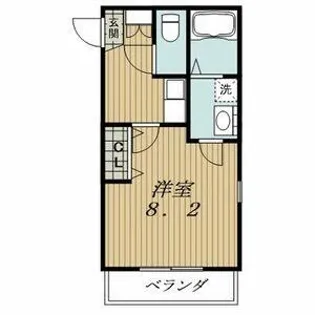 リブレア大幸【1階】の間取り