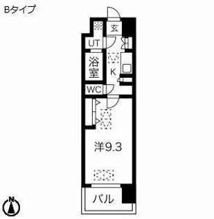 NORTH VILLAGE BIRTH PLACE【4階】の間取り