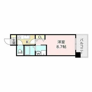 Bay Ridge ベイリッジ【2階】の間取り