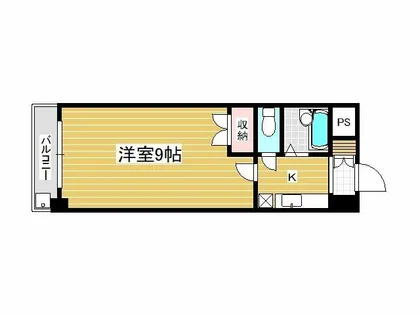 RISO初音【11階】の間取り