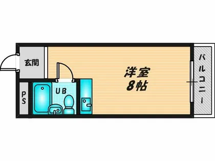 グロースハイツ菱屋西【1階】の間取り