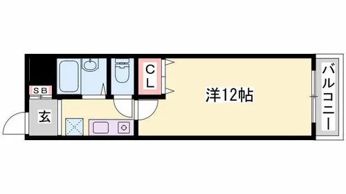 インタービレッジ別所【508号室】の間取り