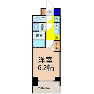 メイクスアート大曽根【4階】の間取り