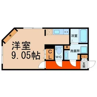 Branche千代田【5階】の間取り