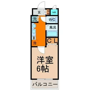 プレサンス新栄リミックス【12階】の間取り