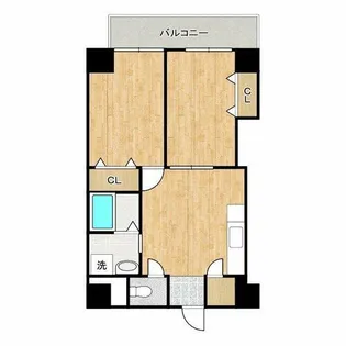 ファーストスクエア【4階】の間取り