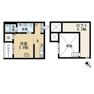 シャマー・ウィラ【2階】の間取り