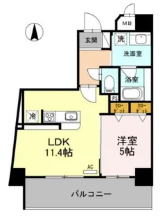 THE MED【2階】の間取り