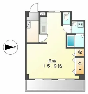 コーポ山田【2階】の間取り