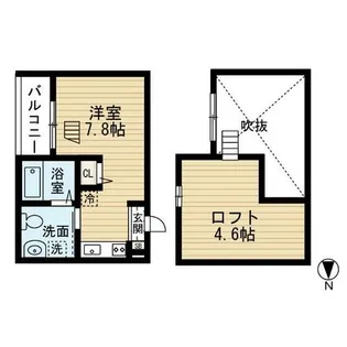 アクアガーデン【2階】の間取り
