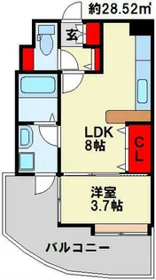 パワーズ117【6階】の間取り