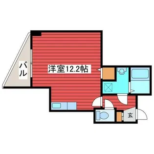 スカイアヴェニュー広和No.15【1002号室】の間取り