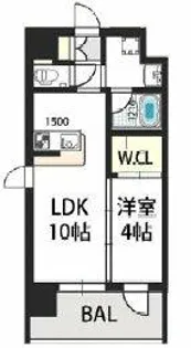 グランドゥーエ永和駅前【8階】の間取り