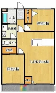 近藤コーポ【303号室】の間取り
