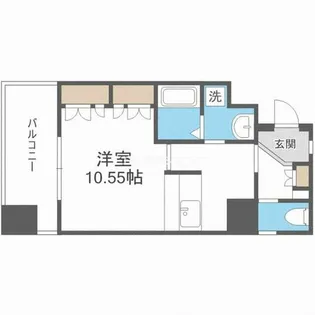 ルネ日本橋アネーロ【2階】の間取り